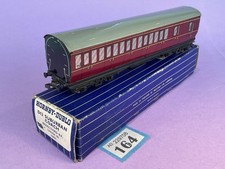 Hornby Dublo 32091 D13 Suburban Coach Br/3rd, 3 Rail, VGC, Boxed.
