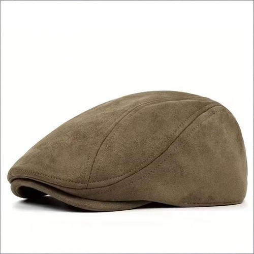 Unisex suede beret - unisex,
