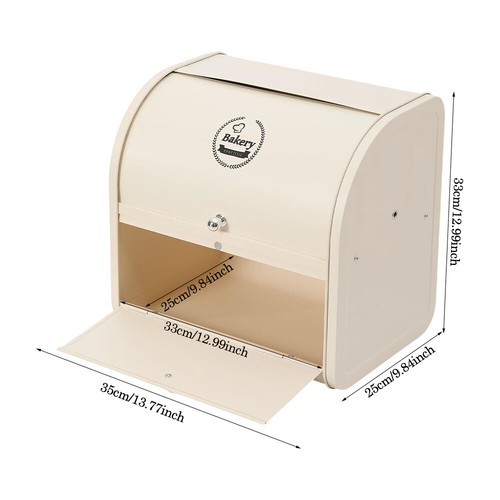 Functional flip top bread bins - top,