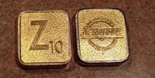 Franklin Mint Scrabble Pieces