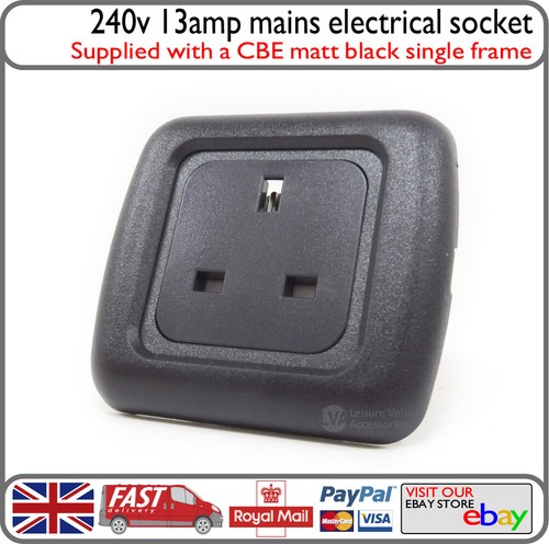 Cbe single matt black - black, frame