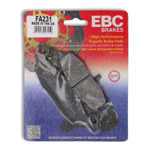 Brake pads rear organic - rear,