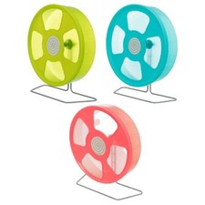 Trixie Large Exercise Hamster Wheel Plastic Rodent Free Standing 20cm 28cm 33cm