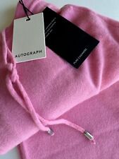 AUTOGRAPH Marks and Spencer joggers Pure Cashmere TROUSERS LOUNGE PANTS Medium M