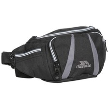 Trespass Dax Black Bum Bag