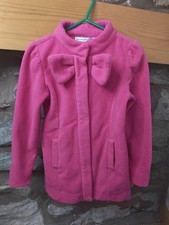 Pink Fleece Bow Kids Age 4
