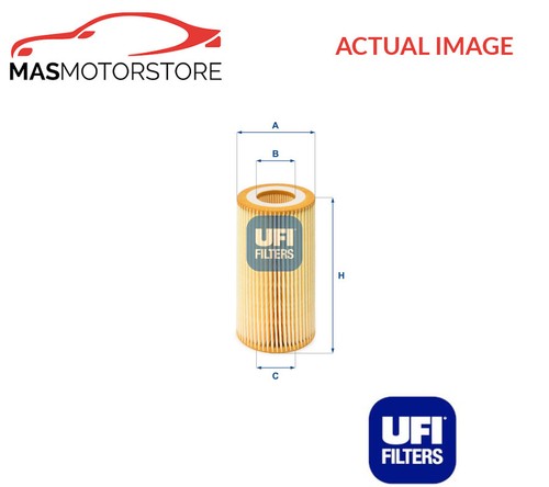 Engine oil filter ufi - engine, 2500100