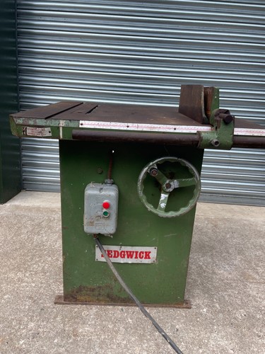 Sedgwick cast iron table saw - cast,