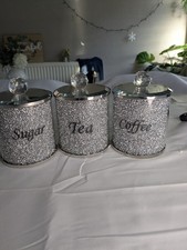Set of 3 Tea Coffee Sugar