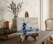 Vintage Flora Gouda Delft Blue