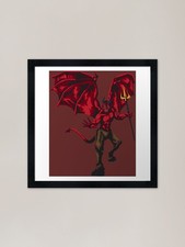 Potted meat salesman framed - meat,