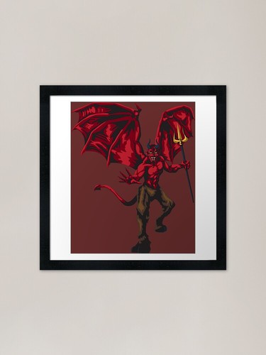 Potted meat salesman framed - potted,