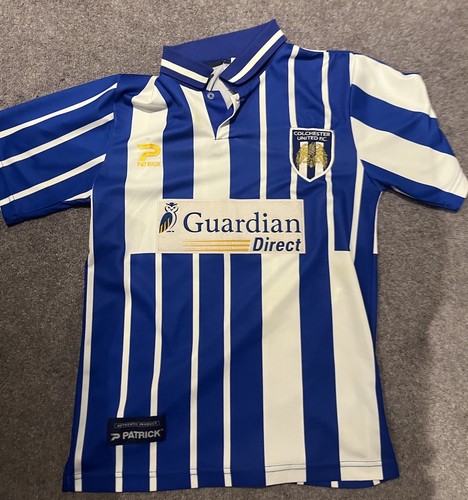 Colchester united home shirt - home,