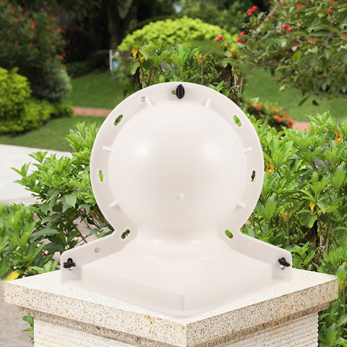 Diy ball shaped balustrade top - ball,