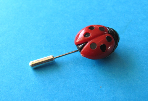 Vintage ladybird stick pin - stick,