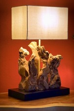 Driftwood Table Lamp Root