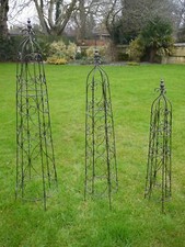  Set of 3 'Charlotte' Wrought