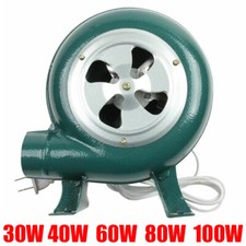 220V Combustion Blower Stove Fire Electric Fan for Barbecue Melting Forge Stove