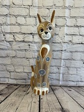 50cm Light Brown Flower Wooden