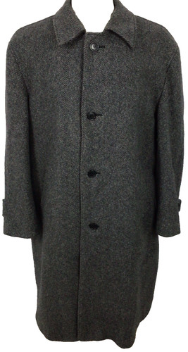 Vintage men overcoat crombie - overcoat,