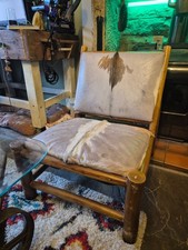 Goat hide leather scandi style