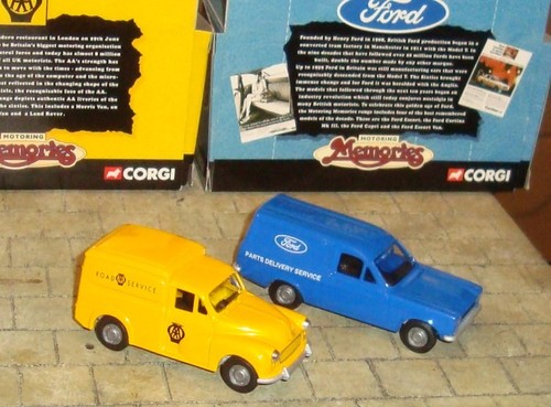 Morris 1000 van ford escort - morris,