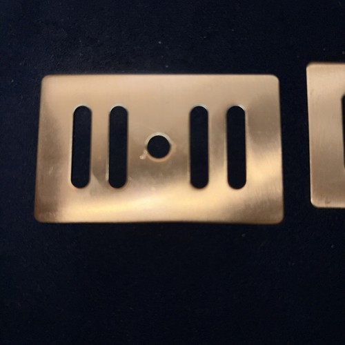 Bronze brushed rectangular - bronze/,