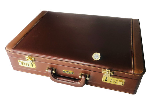 Bantex briefcase brown bag - briefcase,