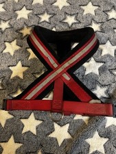 Medium Red Fleece Lined Dog Harness Used