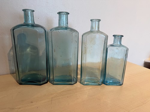 Vintage antique aqua blue - x,