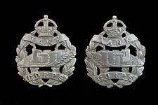 Tank Corps Collar Badges Pair