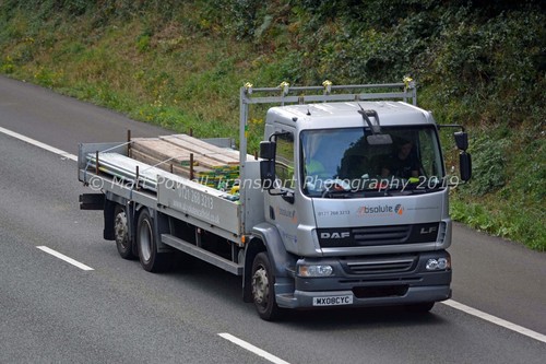 Truck photo 12x8 daf - -,
