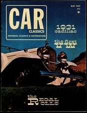 MAY 1969 CAR CLASSICS