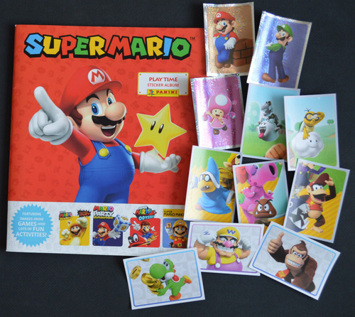 Panini super mario - super, playtime