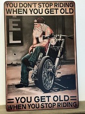 Vintage style Old Biker MC