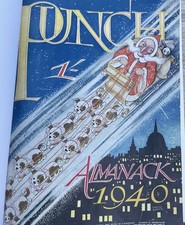 1940 1946/7 1985 Punch London Charivari Almanack Summer Number Festival 9 issues
