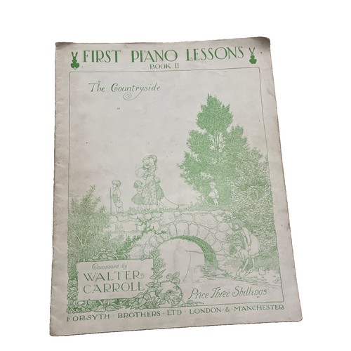 First piano lessons book - lessons, ii