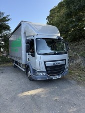 Daf Lf 45-150 2017 66 plate Euro 6 7.5ton Curtainside /flat /chassis /scaffold