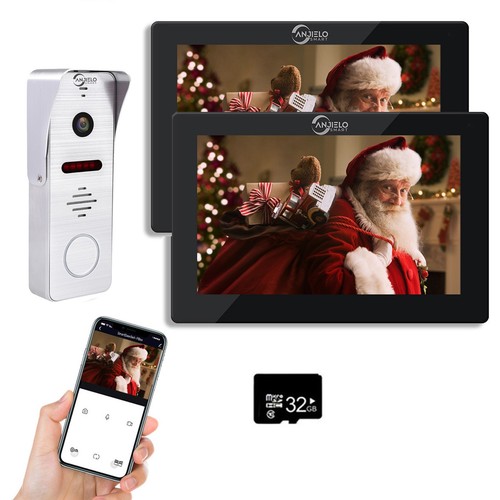 Wired video doorbell - wired, intercom