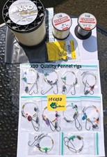 10x Pulley Pennel rigs Clever Lil' devil Breakaway imp II or Bait clip 2/0-6/0