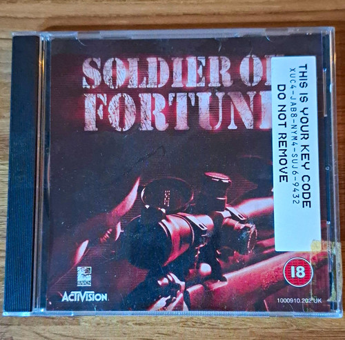 Activision soldier fortune - soldier,