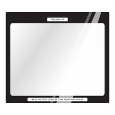 Genuine OVGLASSINL Hygena, Diplomat Main Oven Inner Door Glass (426mm x 484mm)