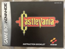 NINTENDO GBA CASTLEVANIA