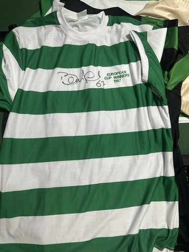 Bertie auld signed - auld, celtic