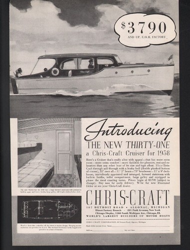 1937 chris craft - 31, motor