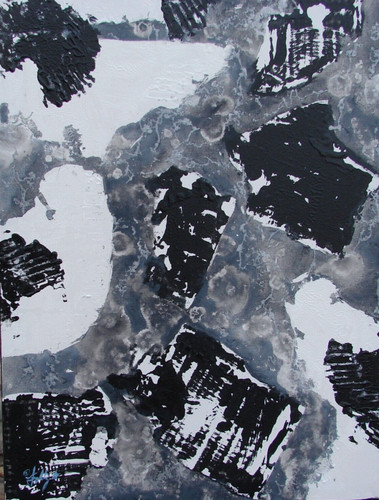 Modernist abstract painting - modernist,