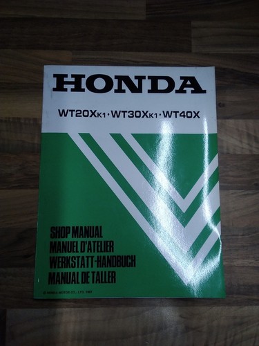 Honda wt20x wt30x wt40x trash - honda,