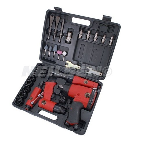 Impact wrench 33pc 1 - 1/2", 1/2"