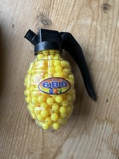  6mm  BB Gun Pellets Bullets in a clear grenade case