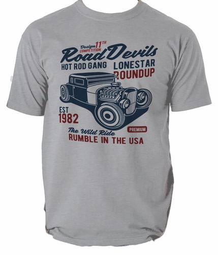 Shirt hot rod road mens - shirt,